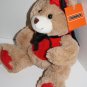 Inter American Halloween Devil Valentines Teddy Bear Horns 10" Plush Stuffed NEW