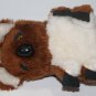 GUND Brown White Plush Koala Bear 7" Soft Toy Yellow Eyes Stuffed Animal Vtg