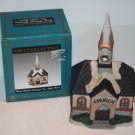 Porcelain Tea Light Church House Candle Holder Hand Painted Christmas Decoration Porcelain Tea Light Church House Candle Holder Hand Painted Christmas Decoration