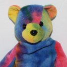 Great American Fun Beanie Teddy Bear 9" Plush Stuffed Tie Dye Bean Bag Soft Toy