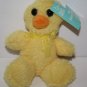 Toms Toy Easter Baby Duck Sits 5" Mini Chick Plush Small  Stuffed Soft Toy NEW
