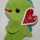 Greenbrier Squishy Pal Green Plush Dinosaur 6" Valentine Soft Toy Stuffed New
