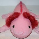 The Petting Zoo Mexican Pink Gills Axolotl Salamander 20" Stuffed Plush Soft Toy
