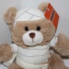Inter American Product Halloween Mummy Teddy Bear 10" Plush Stuffed Soft Toy NEW