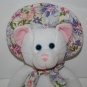 White Plush Kitty Cat Easter Flower Bonnet Soft Toy Stuffed Intersave Canada
