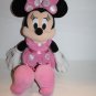 Disney Store Pink Dots Minnie Mouse 18" Plush Soft Toy Stuffed Sewn Eyes Lovey