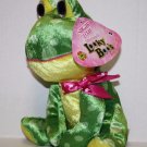 Kellytoy Looky Boos Valentine Toad Frog 11" Heart Bow Plush Soft Sugar Loaf Toy Kellytoy Looky Boos Valentine Toad Frog 11" Heart Bow Plush Soft Sugar Loaf Toy
