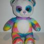 Build-A-Bear Rainbow Friends Panda Bear 17" Plush Glitter Eye Stuffed Animal Toy