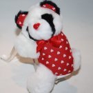Manley Toys Panda Bear Plush 5" Pinch Hugger Valentine Heart Soft Stuffed Small