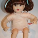 Melissa & Doug Brianna Baby Doll 12" Auburn Hair Brown Sleep Eye Open Close Melissa & Doug Brianna Baby Doll 12" Auburn Hair Brown Sleep Eye Open Close