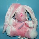Dan Dee Easter Bunny Rabbit 5" Pink Plush Fold Down Floppy Long Ears Stuffed Toy Dan Dee Easter Bunny Rabbit 5" Pink Plush Fold Down Floppy Long Ears Stuffed Toy