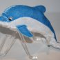 Bones Pictures & Plush Small Thin Blue White Dolphin 9" Soft Toy Stuffed Animal