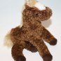 Douglas Cuddle Pony Chestnut Brown Horse 7" Plush White Forehead Soft Toy READ
