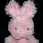 Inter American Happy Easter Egg Bunny Rabbit 9" Plush Stuffed Pink Soft Toy Bow
