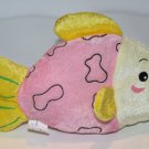 Beads by the Dozen Yellow Pink Fish Thin Plush Mardi Gras Soft Toy Stuffed 2011 Beads by the Dozen Yellow Pink Fish Thin Plush Mardi Gras Soft Toy Stuffed 2011