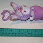 Hello Kitty & Friends Kuromi Backpack Clip 5" Purple Plush Ice Cream Cone 2023