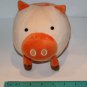 1st First Pig 6" 7" Plush Orange Stuffed Animal Baby Soft Toy Chime Rattle Lovey
