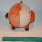 1st First Pig 6" 7" Plush Orange Stuffed Animal Baby Soft Toy Chime Rattle Lovey