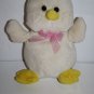 Hobby Lobby Easter Duck Chick 9" Cream Ivory Plush Bow Soft Toy Stuffed 2008
