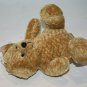 Teddy Bear Beige Plush Stuffed Animal 6" Flocked Nose US Balloon Weight Soft Toy