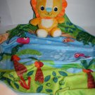 Winfun Little Pal 2-in-1 Lovie Stuffed Lion 11" Plush Soft Toy 26" Blanket Lovey