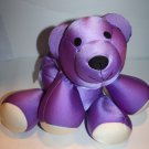 Moshi Teddy Bear Plush 19" Stuffed Purple White Microbead SNS Foam Bead Soft Toy Moshi Teddy Bear Plush 19" Stuffed Purple White Microbead SNS Foam Bead Soft Toy