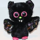 Ty Beanie Boos DART the Halloween Bat 6" Plush Stuffed Soft Toy Pink Glitter Eye Ty Beanie Boos DART the Halloween Bat 6" Plush Stuffed Soft Toy Pink Glitter Eye