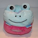 Small 4" Pink Blue Reversible Plush Toad Frog Soft Toy Stuffed Animal Sewn Eyes Small 4" Pink Blue Reversible Plush Toad Frog Soft Toy Stuffed Animal Sewn Eyes