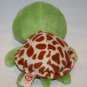Ty Beanie Boos Zippy Turtle Babies BOO 7" Green Brown Plush Glitter Eye Soft Toy