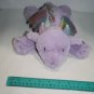 Carters Purple Dragon Plush Soft Baby Toy Rainbow Wings Stuffed Animal New Lovey