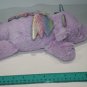 Carters Purple Dragon Plush Soft Baby Toy Rainbow Wings Stuffed Animal New Lovey