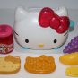 Hello Kitty Toaster Playset Food Waffle Toast Jelly Butter Sanrio Toy Part 2014