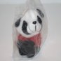 Ivy Panda Bear Mini Valentines Plush 4" Soft Toy Stuffed Hook and Loop Feet NEW