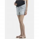 TIME and TRU WOMENS Maternity Roll Cuffs Shorts XXL 20 Short Light Denim New NWT TIME and TRU WOMENS Maternity Roll Cuffs Shorts XXL 20 Short Light Denim New NWT