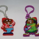 2 Worlds Finest Chocolate Fundraising Bar Keychain Backpack Clip Collectors Toy