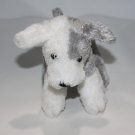 Kingstate Corp Terrier Puppy Dog Gray White 6.5" Plush Soft Toy Stuffed Animal Kingstate Corp Terrier Puppy Dog Gray White 6.5" Plush Soft Toy Stuffed Animal