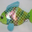 National Prize & and Toy Green Multicolor Fish 10" Plush Stuffed Animal Soft Toy National Prize & and Toy Green Multicolor Fish 10" Plush Stuffed Animal Soft Toy