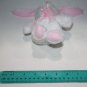 Greenbrier Easter Bunny Rabbit 8" White Pink Plush Soft Toy Small Stuffed Animal