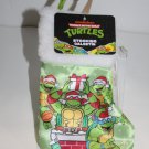 Nick TMNT Mini Green Satin Christmas Stocking Teenage Mutant Ninja Turtles Ruz Nick TMNT Mini Green Satin Christmas Stocking Teenage Mutant Ninja Turtles Ruz