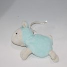 Mini Baby Lamb 3.5" Blue White Plush Soft Toy Replacement Lovey Stuffed Sheep