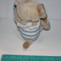First & Main Pupsie Puppy Dog Rattle 9" Baby Plush Stuffed Animal 2573 Soft Toy