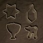 Hanukah Cookie Cutters Set