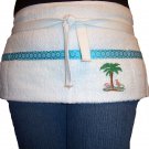 White Beach Scene Apron