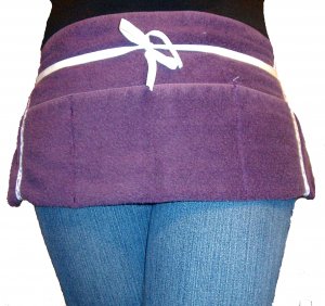Purple Polka Dots Apron