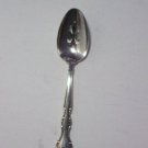 Fancy Silverplated Slotted Spoon