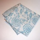 Blue Flower Pillowcases