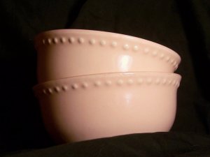 Deco Pink Bowls