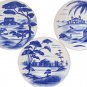 Beautiful Blue & White L Mauri Plates