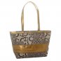 Metallic Bronze Shopper (Brown)