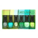 All Things Green-6 Set Nail Polish